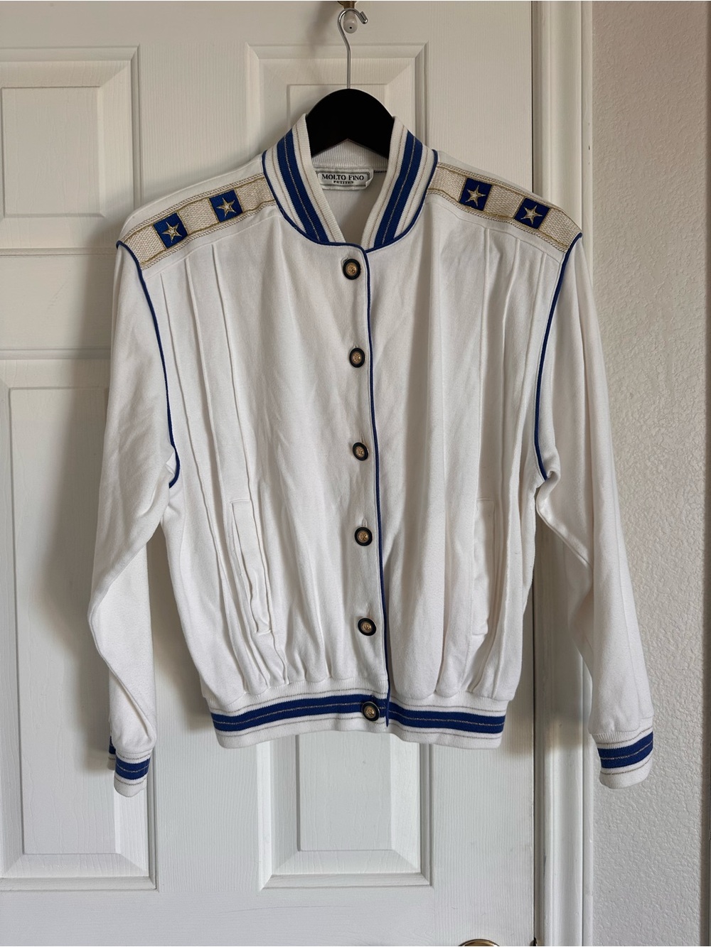 Vintage Molto Fino 80’s Star bomber Jacket
